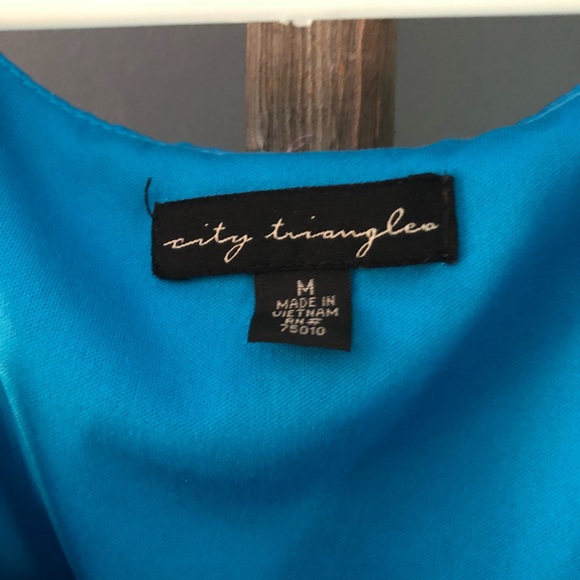 Day or Night Bright Blue Dress - Picture 4 of 4